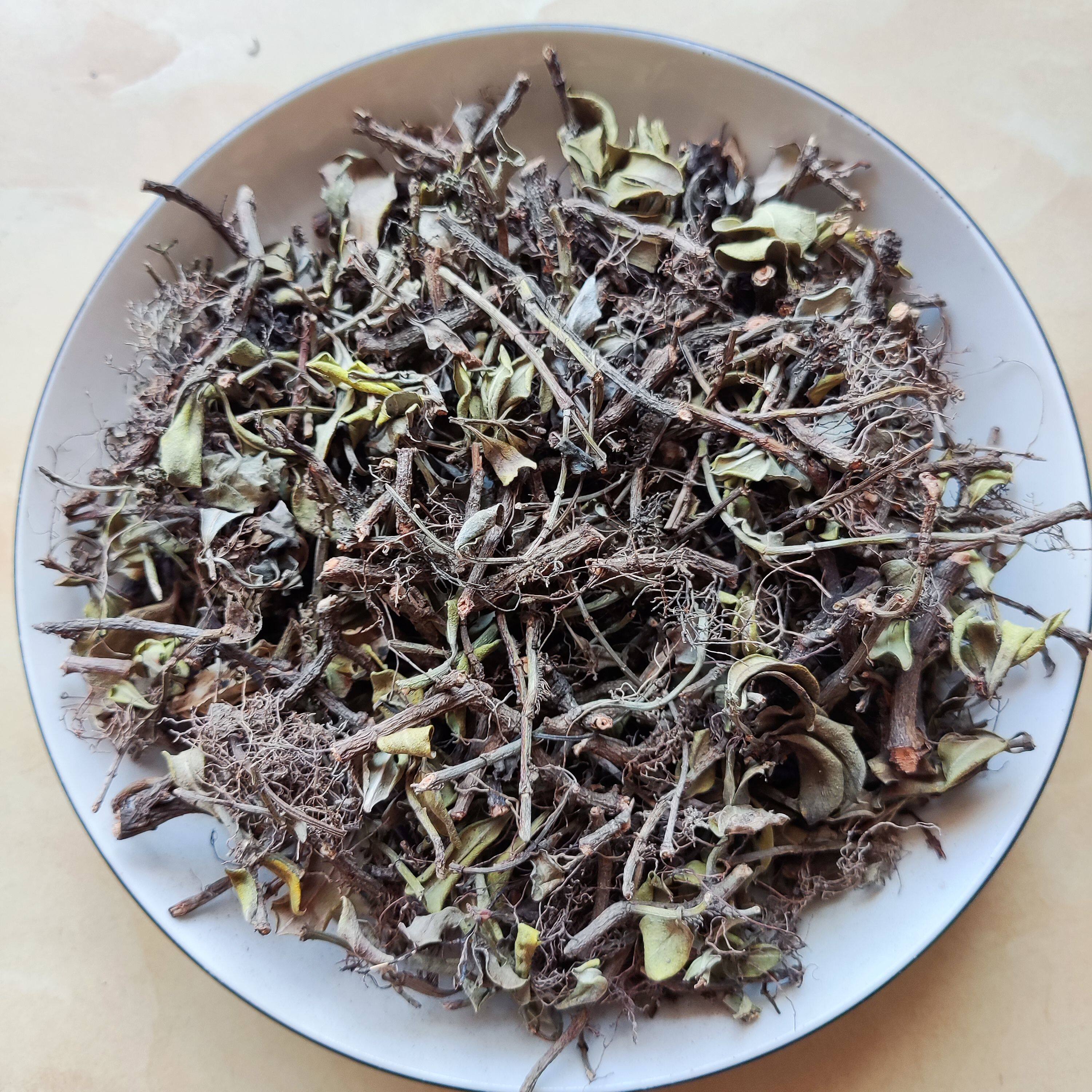 蔓九节 穿根藤伸筋藤白花风不动匍匐九节崧根藤上树龙中药材