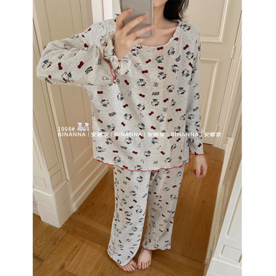 睡衣女春秋款长袖2025新款