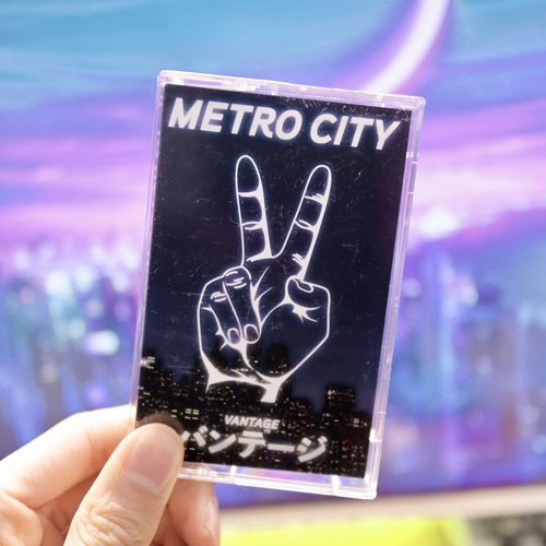 现货 Metro City 大都会 Cassette  磁带 卡带 蒸汽波 srt008