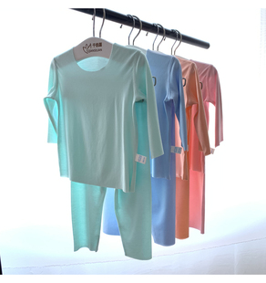 儿童套装莫代尔随心裁男女孩打底家婴儿居服睡衣春秋秋衣秋裤宝宝