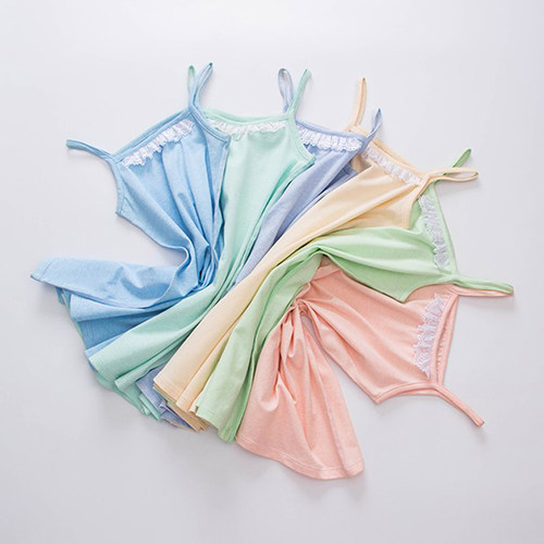 夏季儿童纯棉女宝宝吊带背心裙