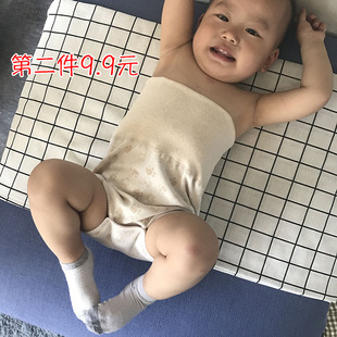 薄款 宝宝夏季 肚兜护肚衣 通用腹围护肚脐裤 新生婴儿纯棉护肚围四季