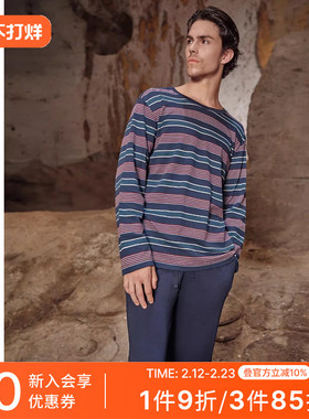 SCHIESSER舒雅男士棉莫代尔亲肤柔软加大码睡衣家居服套装25456H