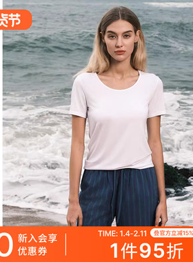 SCHIESSER舒雅女士纯棉梭织亲肤透气条纹家居短裤22890P