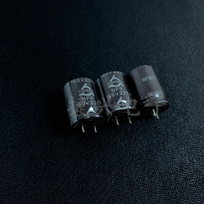 160V220UF 进口韩国三莹 适配器 高频 电解电容 220UF160V 18X26