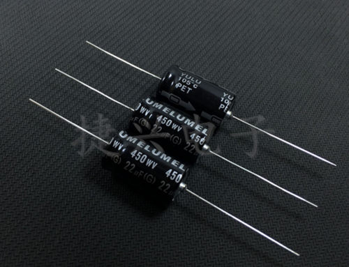 450V22UF 阴极轴向卧式 高压胆机音频 电解电容 22UF500V 16X30