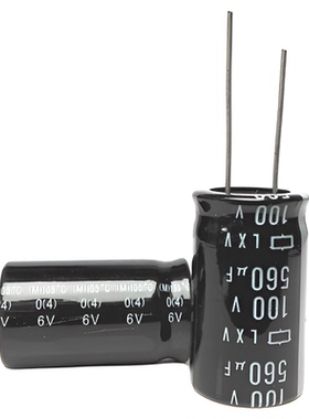 100V560UF 全新电源控制器 直插电解电容 560UF100V 体积：18*30