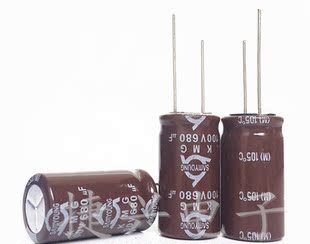 100V680UF 进口韩国三莹 电源控制器 铝电解电容 680UF100V 16X30
