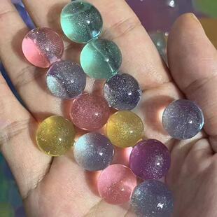 星空泡大珠水宝宝珠光珠水精灵吸水珠无毒海洋水培植物彩色闪光珠