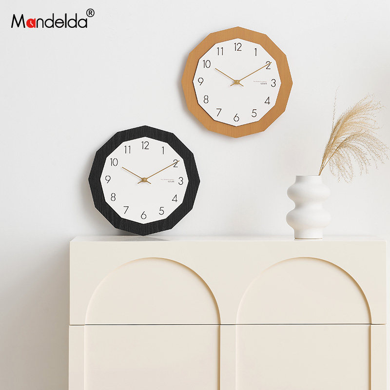 高颜值拯救白墙时尚挂钟