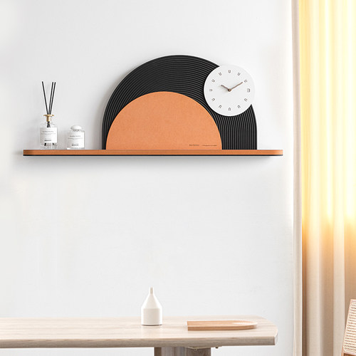 满得达钟表挂钟客厅大尺寸2026新款创意简约现代大气餐厅墙挂表 - 封面