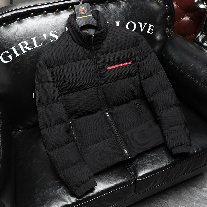 2024新款针织立领羽绒服90白鸭绒QT2031-5630-P540（控价690）,男装羽绒服,钱塘6020-1