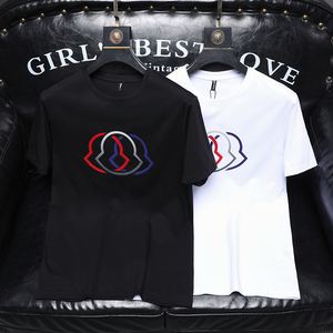 2024春夏丝光棉圆领短袖T恤 QT6020-1-69020-P125,男装T恤,钱塘6020-1