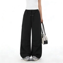 【魔悦】男女同款工装裤两穿阔腿裤长裤