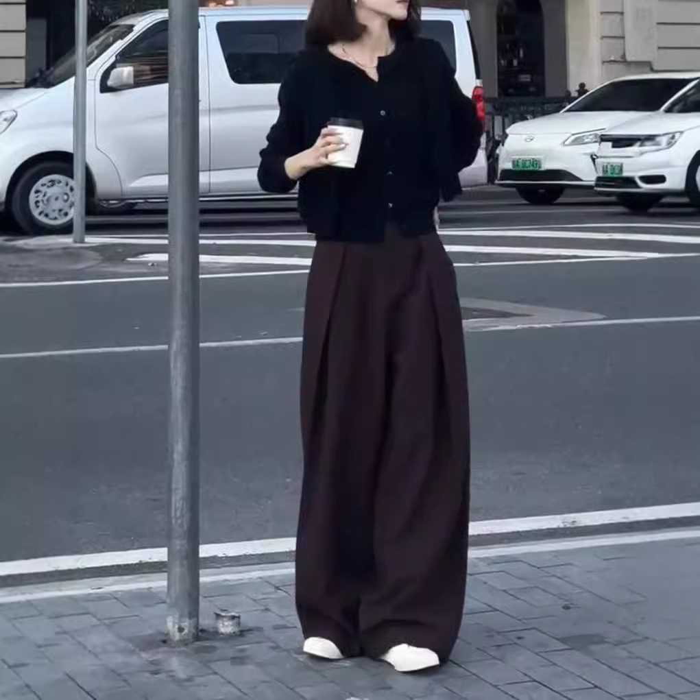 今年流行特惠24757大爱美依缘2026秋季新款小众高级长袖宽松开衫
