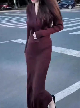 今年流行特惠24786大爱美依缘2025秋季新款网红爆款时尚套装裙轻