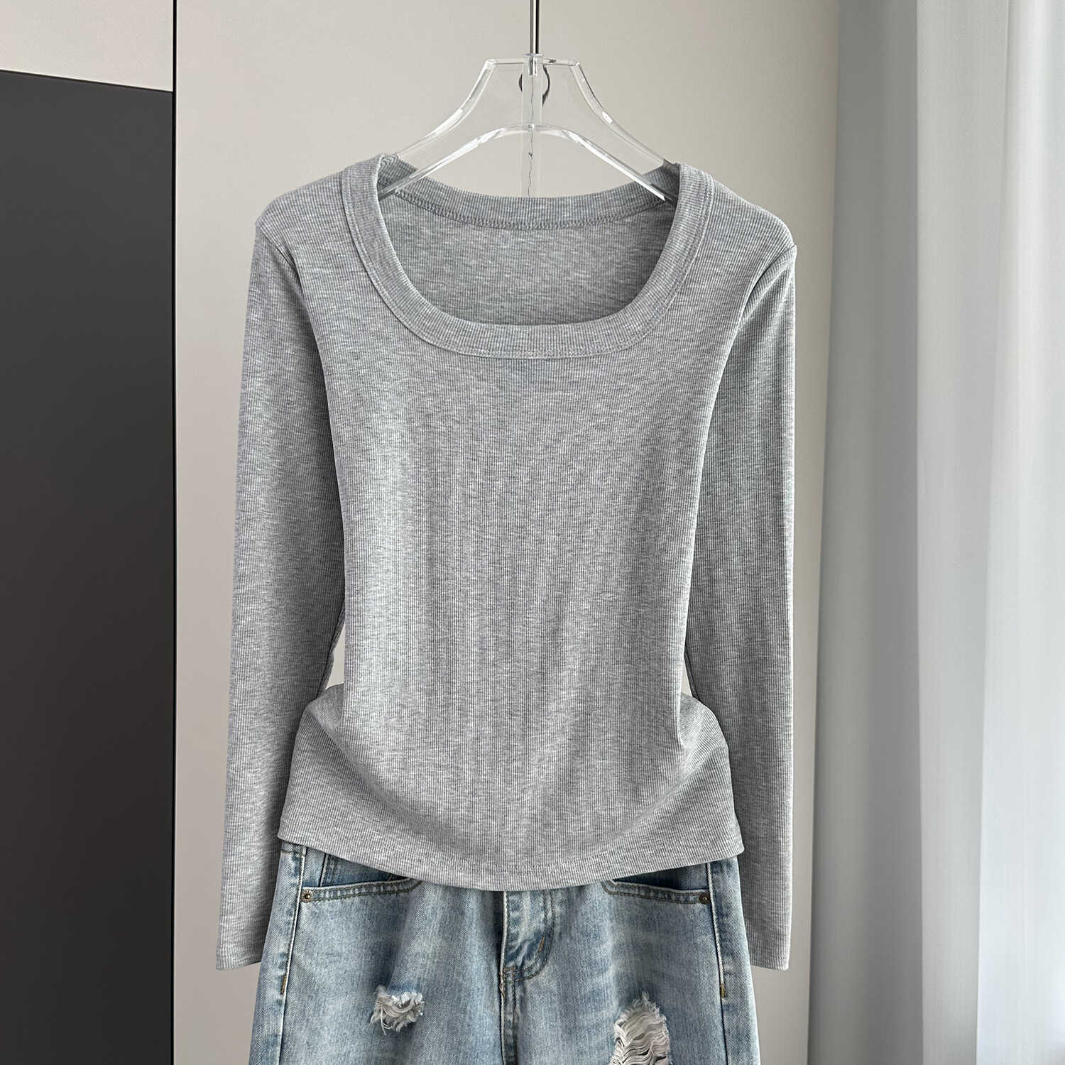 打底衫女2024早秋新款