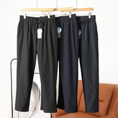 松紧腰蓬松保暖羽绒裤 90白鸭绒 外贸工厂男装 冬季 反季 福利清仓