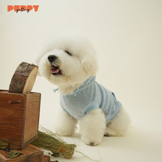 韩国PuppyGallery画家无袖带帽子狗狗卫衣休闲秋冬小型犬打底衣服