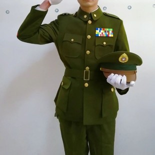 抗战时期国民影视剧同款演出服剧本杀专用蒋介石同款舞台表演服