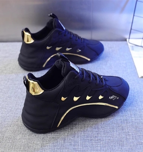 真皮防水防滑软底男鞋2024春秋冬季新款皮蓬潮鞋百搭男女休闲运动