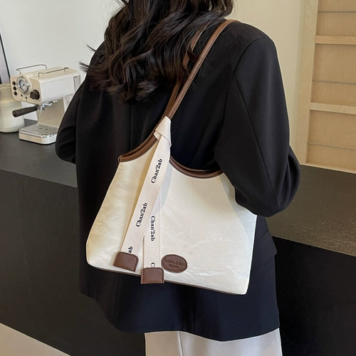 Сумка через плечо, модная вместительная и большая летняя сумка на одно плечо, подходит для студента