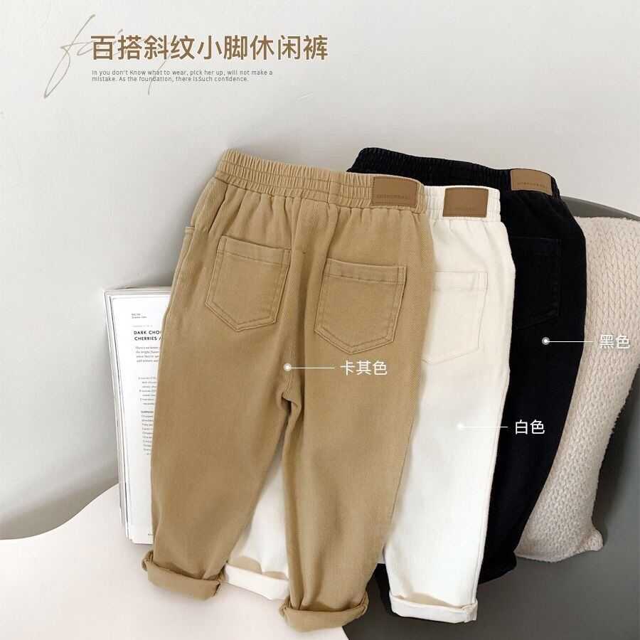新款儿童宝宝春季运动长裤男童