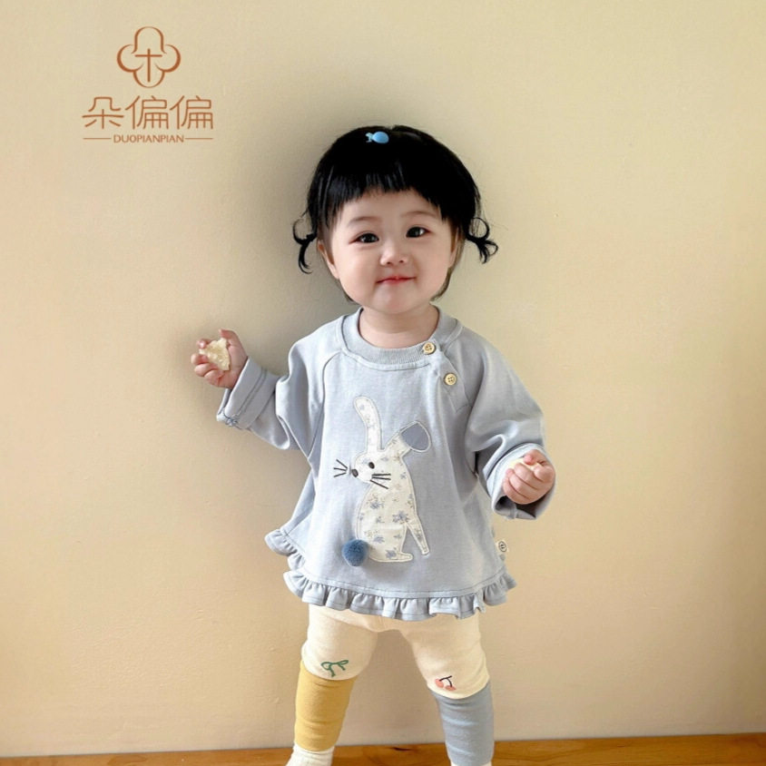 女宝宝秋装卫衣韩版新款套装幼儿上衣打底裤婴儿春季外出洋气衣服,童装/婴儿装/亲子装,套装,淘宝优惠券,粉丝福利购,淘宝优惠卷