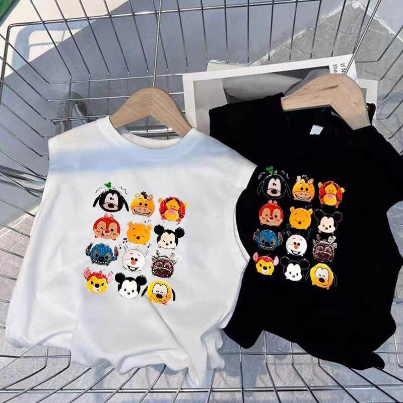 2025年新款纯棉背心儿童男女童夏季薄款卡通薄款t恤宝宝上衣夏装,童装/婴儿装/亲子装,背心吊带,淘宝优惠券,粉丝福利购,淘宝优惠卷