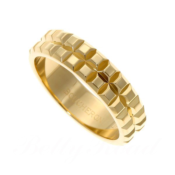 ÈÕ±¾´ú¹ºÕýÆ· ±¦Ê«Áú Boucheron 18K»Æ½ð ½äÖ¸ 17.5ºÅ 99ÐÂѯ