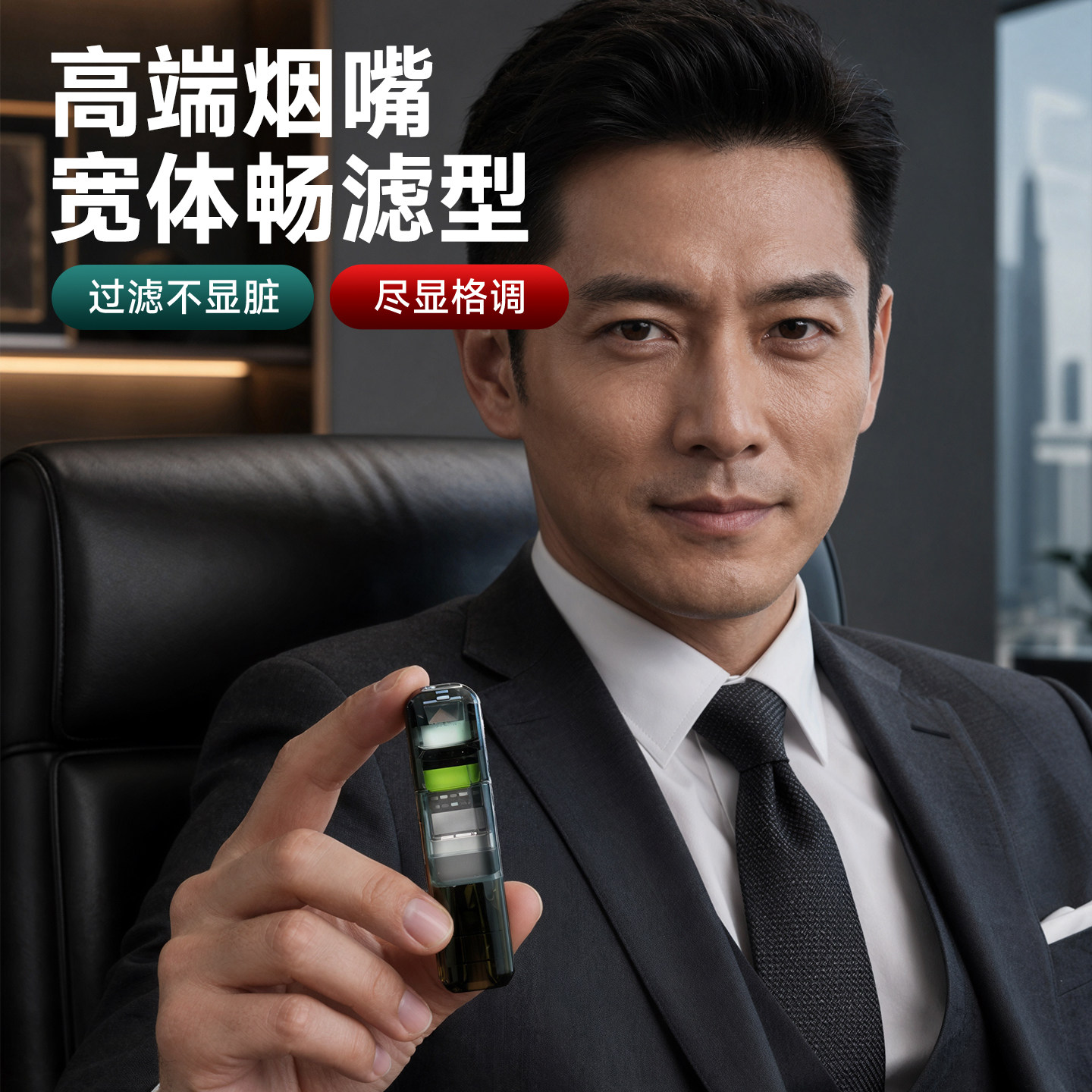 宽体畅吸不显脏黑吸烟少黑肺