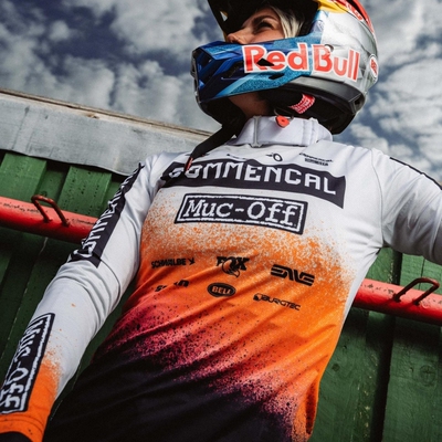 Commencal 车队山地速降休闲男女夏越野摩托车骑行服长袖透气速干