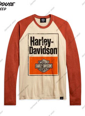 23夏季复古哈雷摩托车机车服越野服长袖透气速干骑行服T恤衫上衣