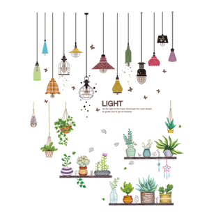 橱窗玻璃贴纸推拉门贴窗户窗贴画双面客厅装饰品窗花自粘遮丑遮挡