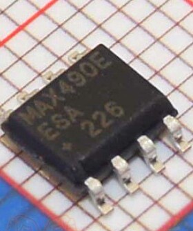 原装正品 贴片 MAX490EESA SOIC-8 RS-422/RS-485收发器 芯片