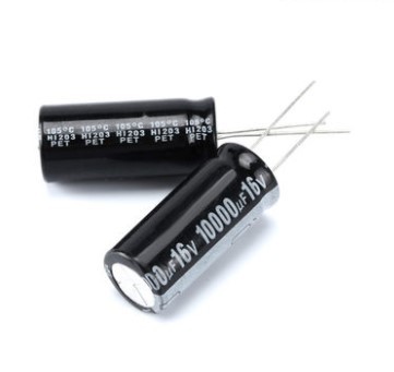 电解电容 10000uF 16V 体积16*30MM 优质电解电容  16V10000UF