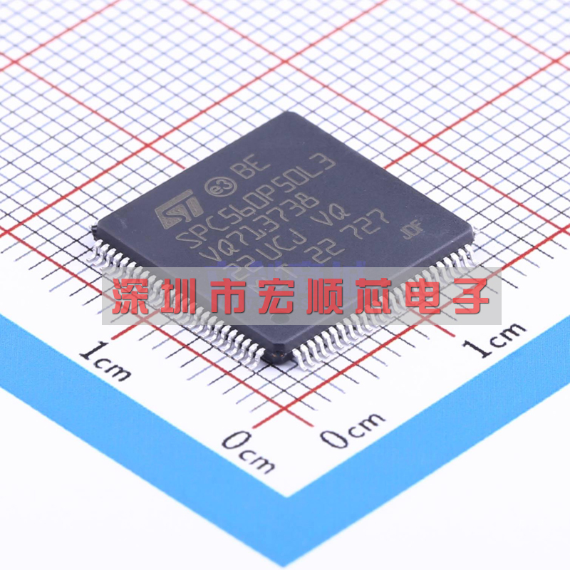SPC560P50L3   SPC560P50L3CEFAR  QFP100 汽车电脑板微控制器