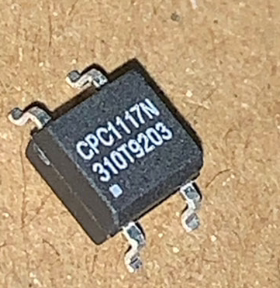 原装 CPC1117NTR   CPC1117N   贴片SOP4 常闭常固态继电器