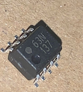 全新原装   HCPL-063N-500E  丝印  63N  063N  SOP8   光耦合器