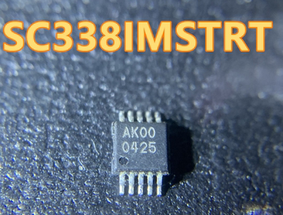 SC338IMSTRT 丝印 AK00 全新原装 电压双线性FET控制器 MSOP10