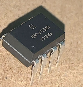 全新原装正品   EL6N136 DIP8 直插  6N136 高速光耦