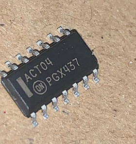 全新原装  MC74ACT04DR2G 丝印ACT04  ACT04G  SOP-14 6路逻辑ic