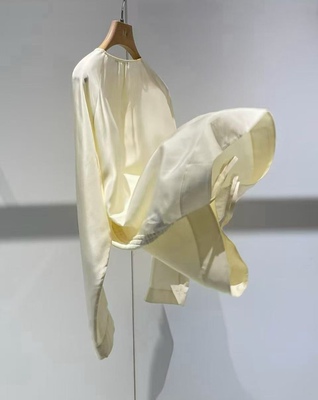 设计师品牌春夏新品 文艺风浅色系衬衣宽松显瘦高级百搭罩衫上衣
