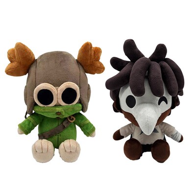 跨境新品 Little Nightmares III 小小梦魇3公仔毛绒玩具玩偶可