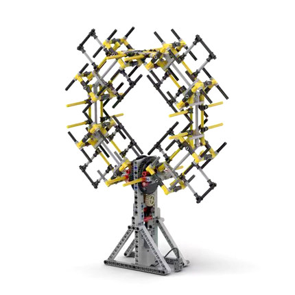 兼容乐高积木齿轮工程机械组模型科技拼装万花筒机器人套装
