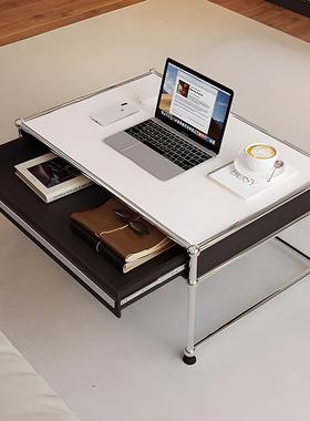 中古USM茶几客厅家用茶桌设计师款可移动小桌子模块组合沙发边几