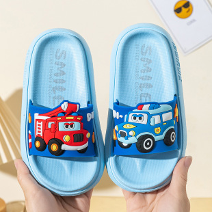 eva防滑防臭室内家居宝宝小孩凉拖 2025新款 汽车儿童拖鞋 男童夏季