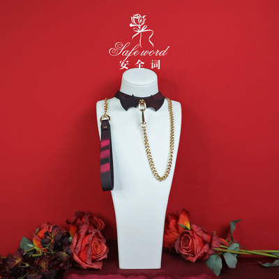 遇温则变choker温变项圈带牵引绳puppy小狗温变项链可定制