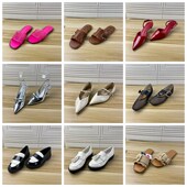 独码 小码 时尚 Lady 女鞋 杂款 凉鞋 粗跟单鞋 Shoes外贸原单34码 拖鞋