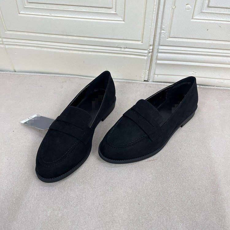 Lady Shoes外贸原单女鞋偏大新款圆头纯色低跟一脚蹬单鞋乐福鞋,女鞋,乐福鞋（豆豆鞋）,淘宝优惠券,粉丝福利购,淘宝优惠卷